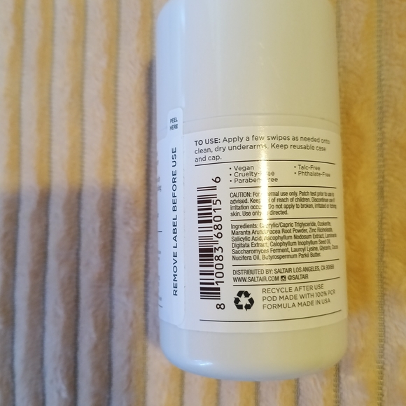 2 Saltair Fragrance Free Skincare Deodorant - Picture 3 of 4